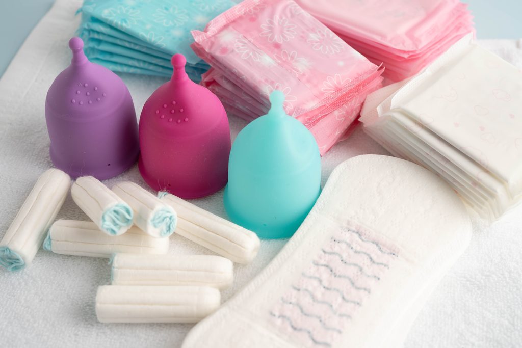 Set d'hygiène sanitaire pour la protection du cycle menstruel féminin